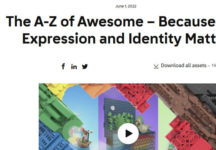 “A to Z of Awesome” Campaign at LEGO